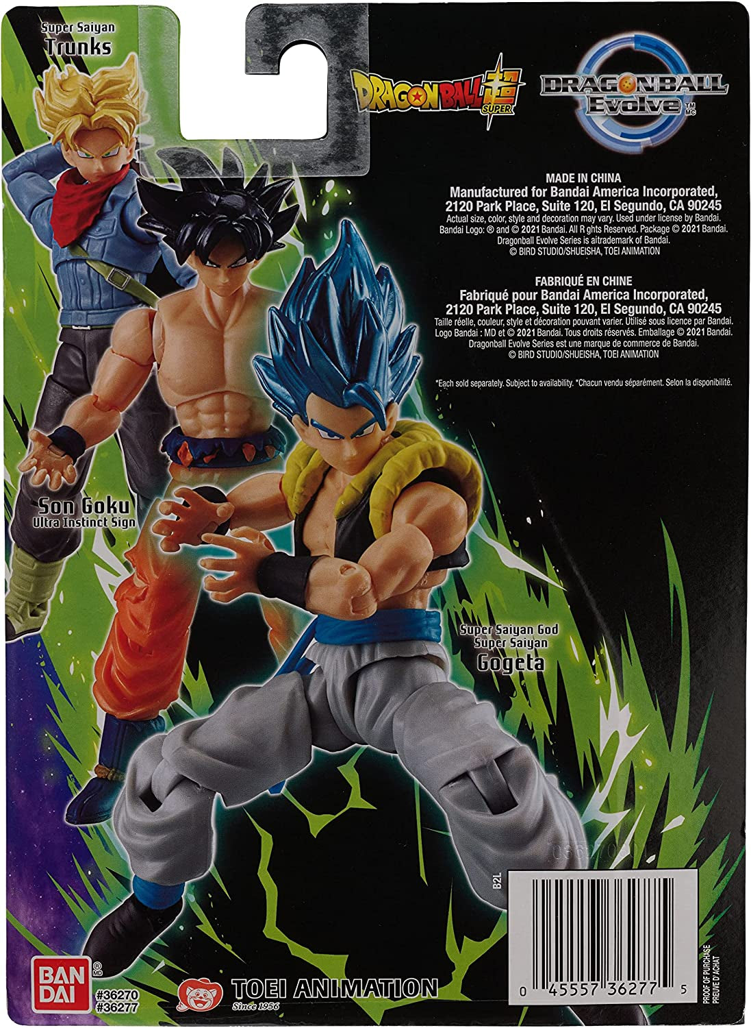 - Dragon Ball Super - Super Saiyan Blue Gogeta, Dragon Ball Evolve 5" Action Figure | Dragonball Super 5 Inch Action Figure Evolve - Super Saiyan Blue Gogeta
