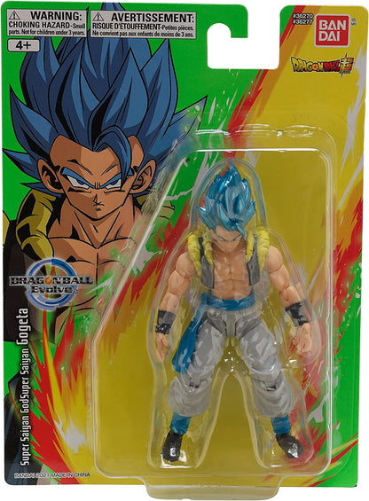 - Dragon Ball Super - Super Saiyan Blue Gogeta, Dragon Ball Evolve 5" Action Figure | Dragonball Super 5 Inch Action Figure Evolve - Super Saiyan Blue Gogeta