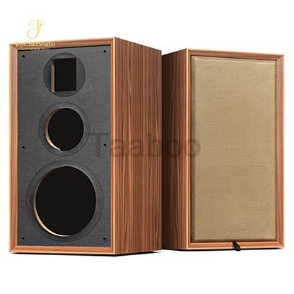 Elevate Your Audio Experience with Our Handmade 8-Inch Three-Way Wooden Bookshelf Speaker Enclosure - Perfect for Hi-Fi DIY Projects