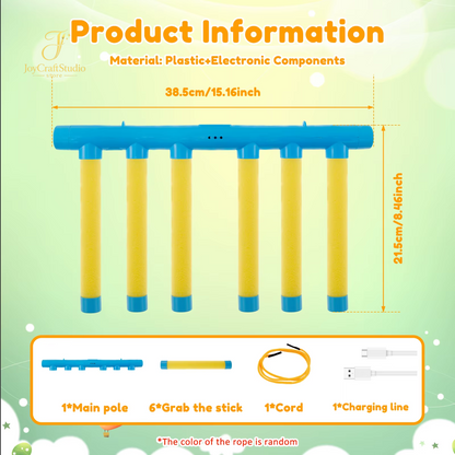 Exciting Falling Sticks Reaction Training Game - Boost Hand-Eye Coordination & Enjoy Family Fun!