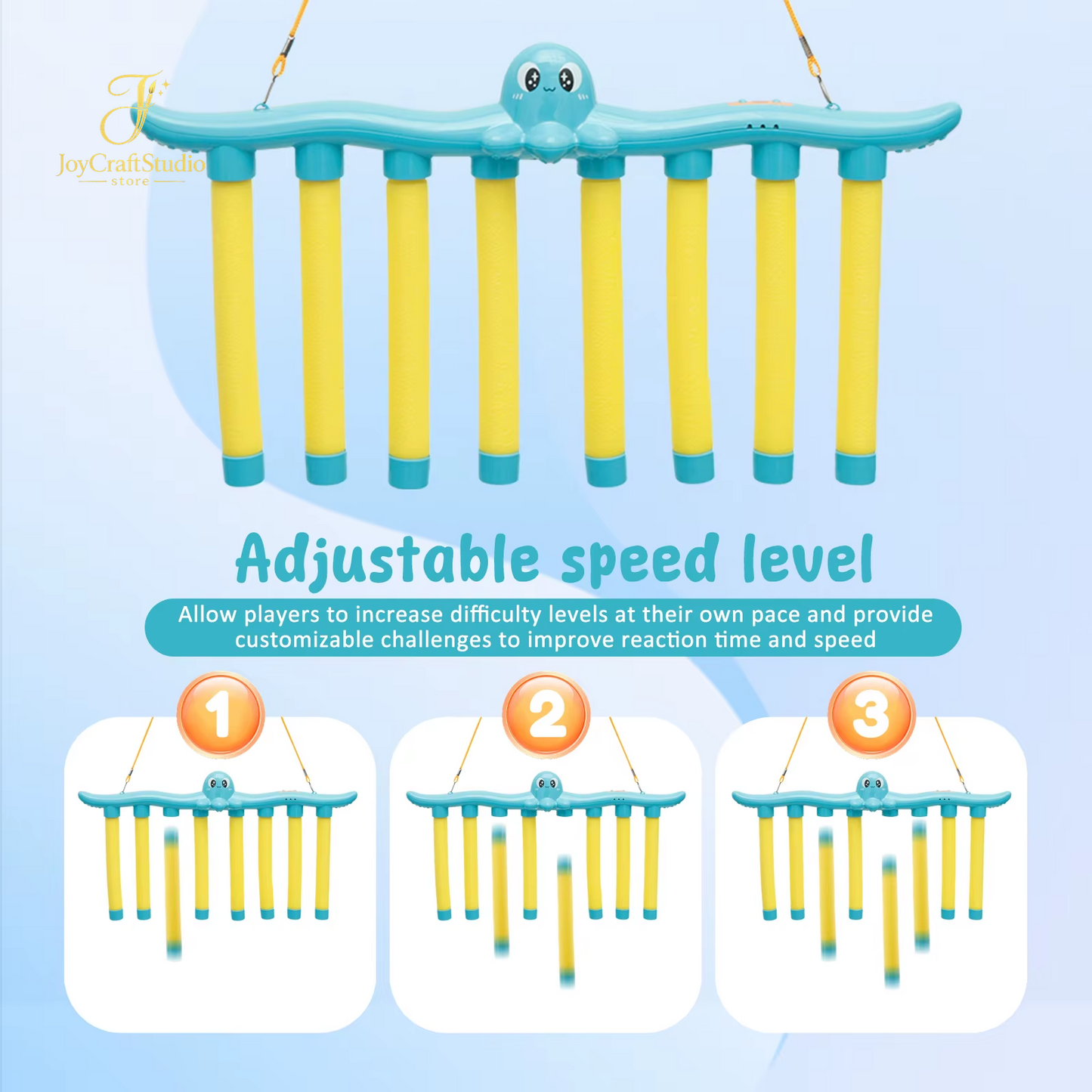 Exciting Falling Sticks Reaction Training Game - Boost Hand-Eye Coordination & Enjoy Family Fun!
