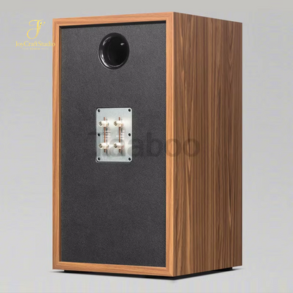 Elevate Your Audio Experience with Our Handmade 8-Inch Three-Way Wooden Bookshelf Speaker Enclosure - Perfect for Hi-Fi DIY Projects
