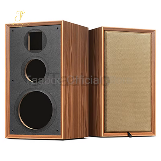 Elevate Your Audio Experience with Our Handmade 8-Inch Three-Way Wooden Bookshelf Speaker Enclosure - Perfect for Hi-Fi DIY Projects